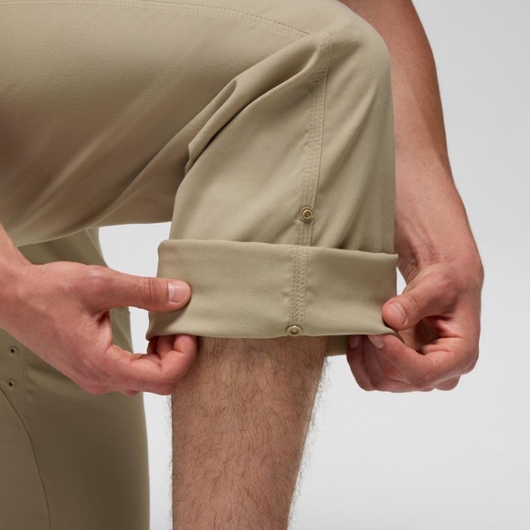 prAna Stretch Zion Pant Men’s 34 W × 34 L Sandbar Technical Hiking Chino - Picture 4 of 16